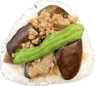 なすとししとうそぼろ